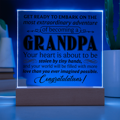 Grandpa – Acrylic Square
