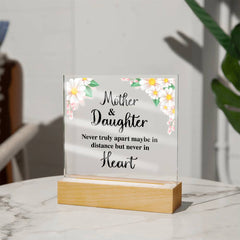 To My Daughter Distance – Acrylic Square